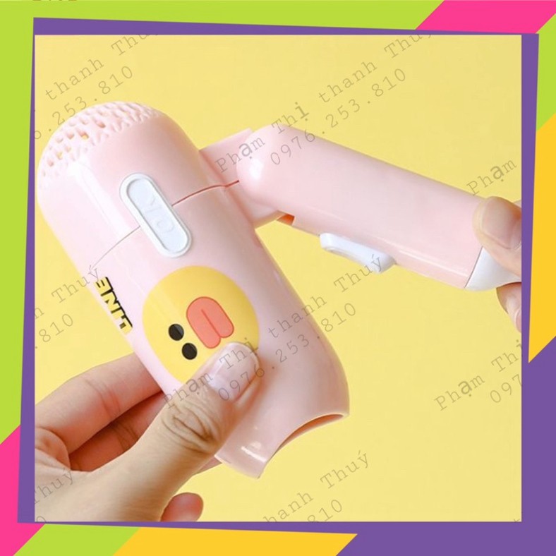 [FREE SHIP] MÁY SẤY TÓC MINI HÌNH THÚ SIÊU CUTE, MÁY SẤY TÓC BỎ TÚI DU LỊCH, MÁY SẤY MINI - Tổng Sỉ Toàn Quốc