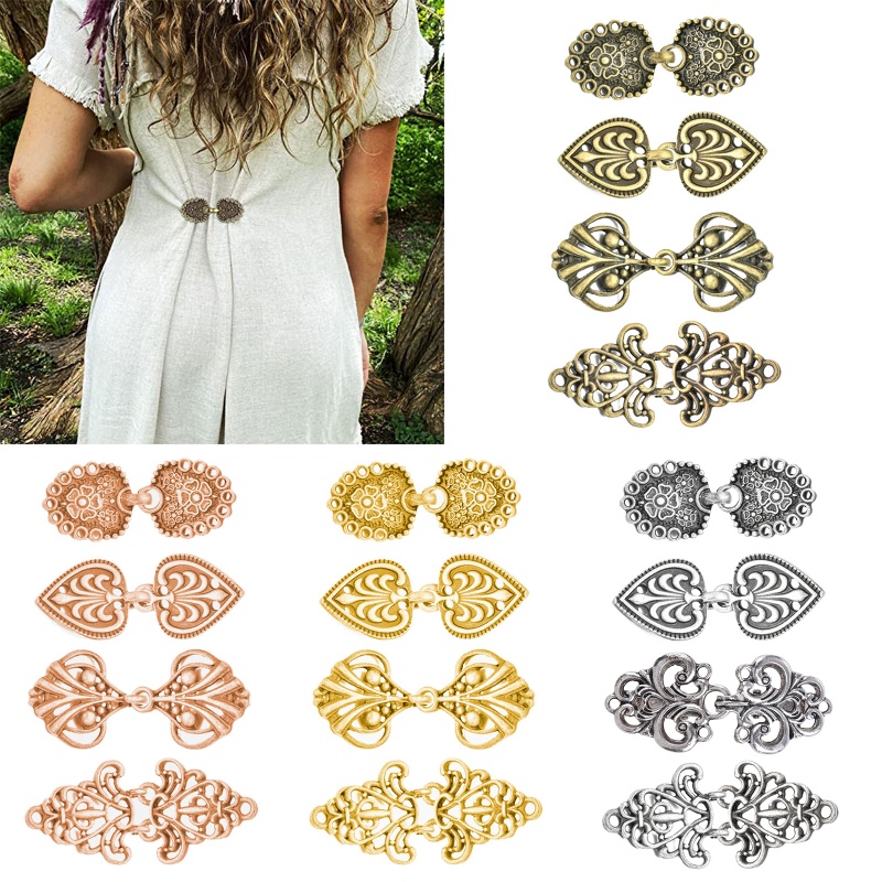 Flgo Kẹp Cổ Áo Choàng Cổ Điển Bằng Hợp Kim Cho Celtic Broo