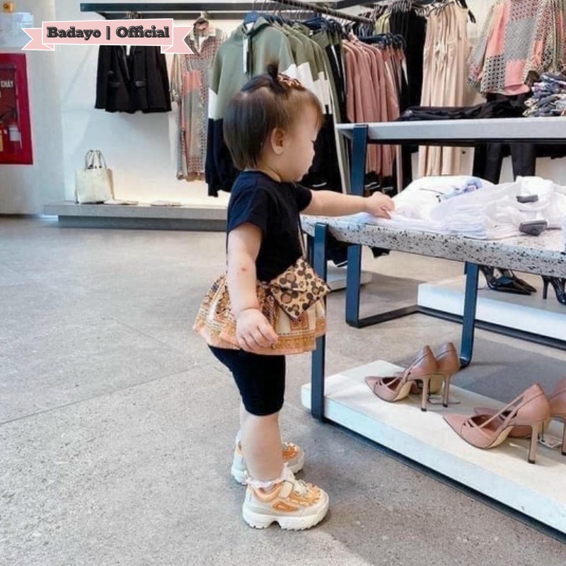 Quần đùi legging cho bé vải cotton 4 chiều co dãn cho trẻ thỏa sức vận động BADAYO 155222226632