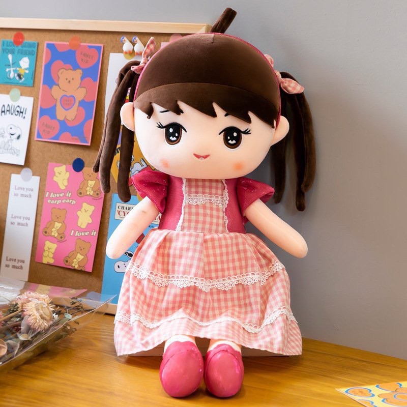 Búp Bê Váy kẻ quà tặng cho bé size 40-60cm