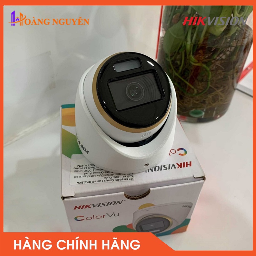 [NHÀ PHÂN PHỐI] Camera có màu ban đêm 2MP trong nhà Hikvision DS-2CE70DF3T-MF, chống ngược sáng thực 130bD