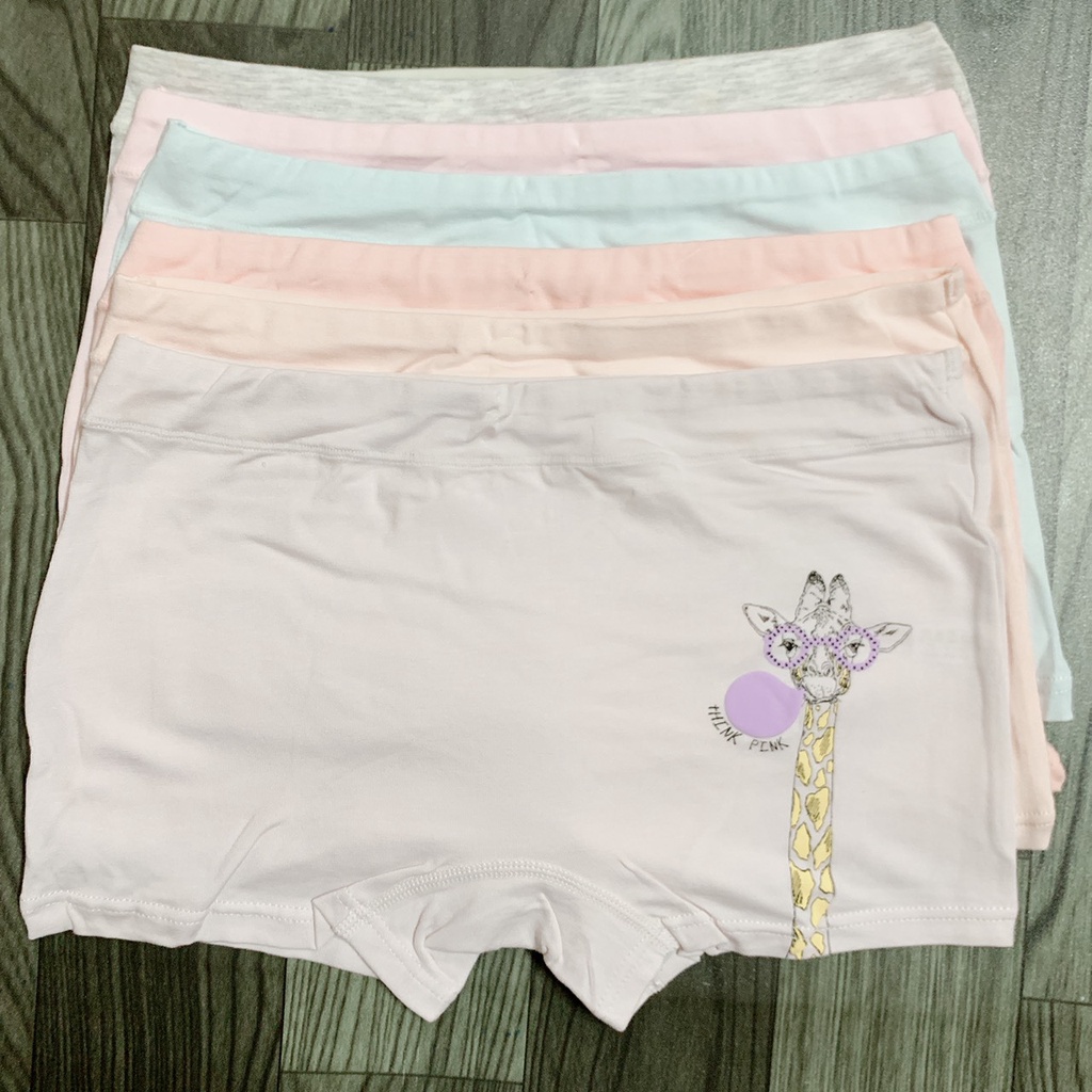 Quần Chíp Bé Gái,Quần Lót Bé Gái Set 4 Chiếc Kháng Khuẩn vải Cotton hàng Xuất Hàn Quốc Dành Cho Bé gái MINKHI