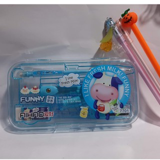Bộ compa đầy đủ 7, 8 món đồ dùng cho học sinh các cấp