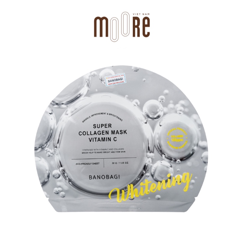 Mặt nạ dưỡng da Banobagi Super Collagen Mask 1 Miếng Lẻ