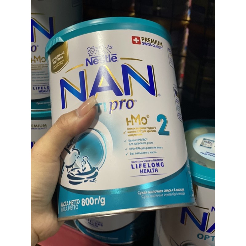 [DATE 2023] Sữa Nan HMO Nga 400 va 800g đủ số 1 2 3 4 hàng chuẩn