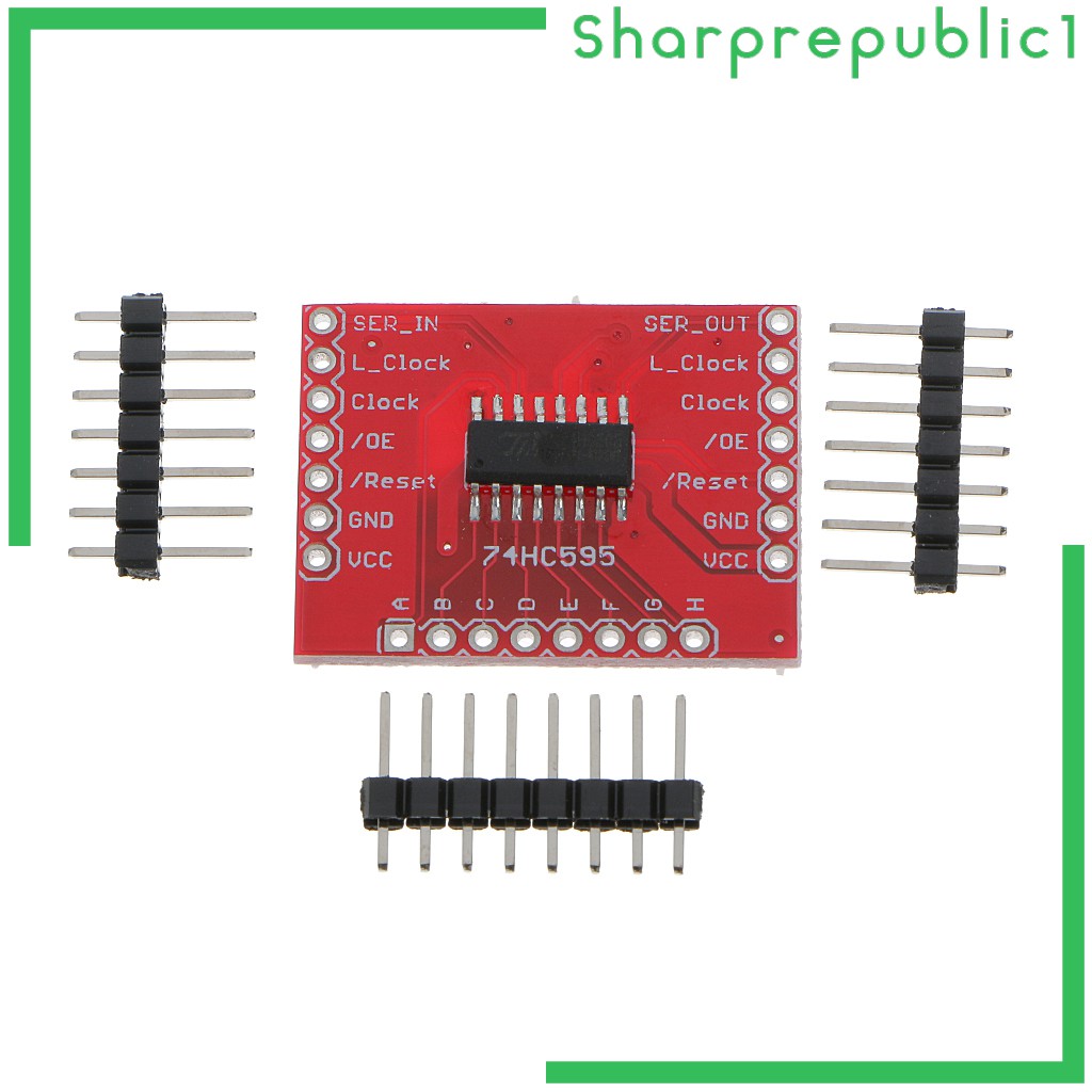 Mô Đun 74hc595 Sn74Hc595N 8-bit Dip-16 Ic Kèm Mô Đun 3x 7pin