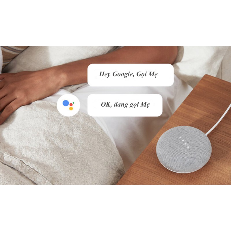 Loa thông minh Google Home Mini có BH điều khiển bằng giọng nói chính hãng nguyên seal