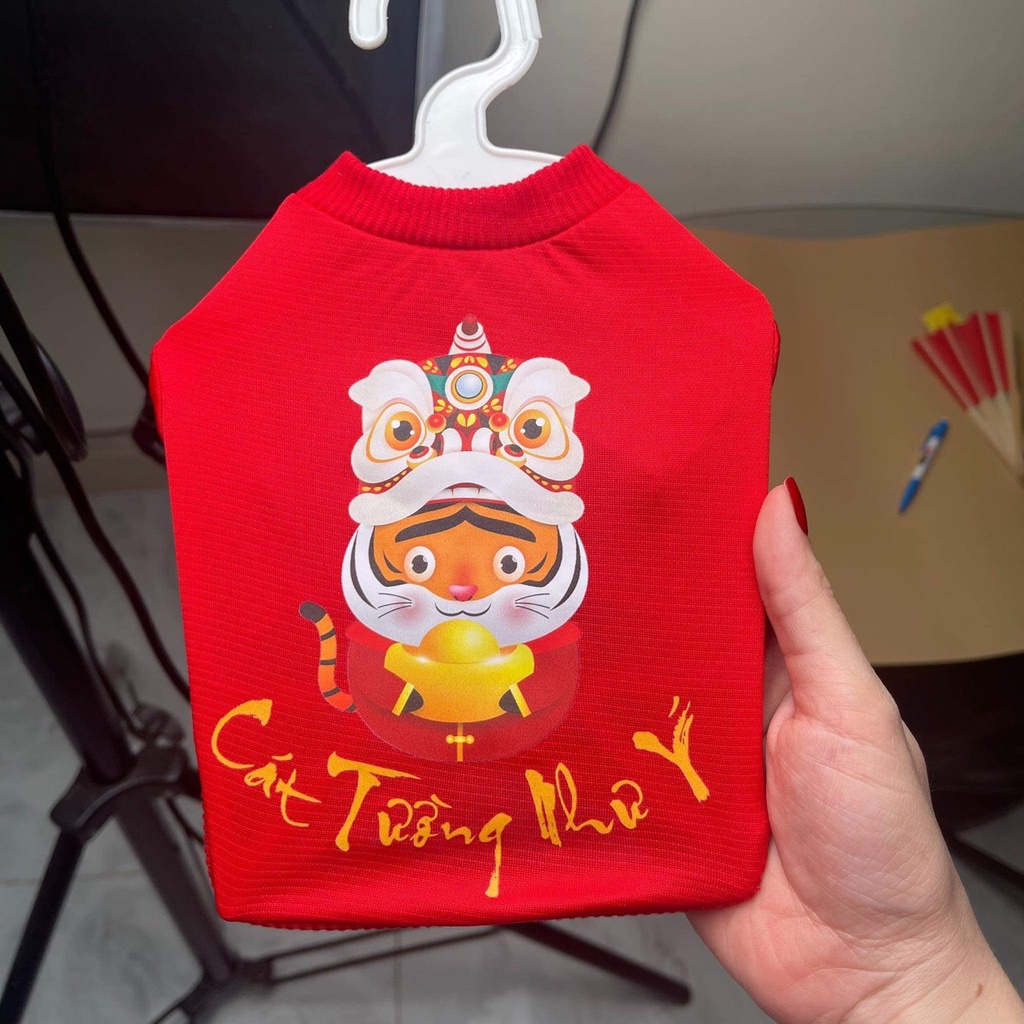 ÁO CHÓ MÈO - ÁO LỄ HỘI CHẤT VẢI CAO CẤP - CHỌN MẪU