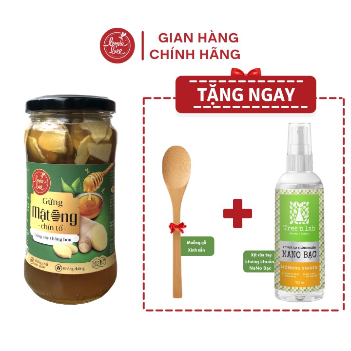 [Mã SKAMLTS7 giảm 10% đơn 150K] Mật Ong Ngâm Gừng Sấy Bonie Bee- Mật Ong Chín Tổ | BigBuy360 - bigbuy360.vn