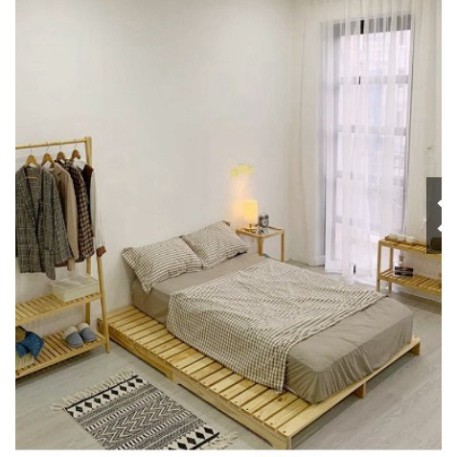 GIƯỜNG PALLET - GIƯỜNG NGỦ PALLET GỖ THÔNG