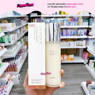 Toner dr pepti, nước hoa hồng centella, dưỡng da căng bóng 180ml
