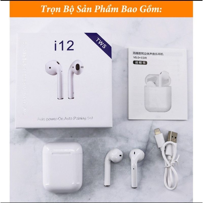 Tai Nghe Bluetooth không dây Thế Hệ 2 -SỬ DỤNG TRÊN CẢ HỆ ĐIỀU HÀNH IOS VÀ ANDROID - BH12T