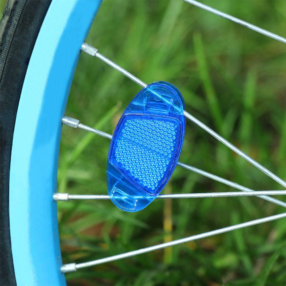 EUTUS Bộ 4 Đèn Phản Quang Gắn Căm Xe Đạp Hình Oval