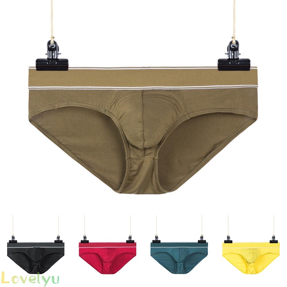 &lt;READY STOCK&gt;Men Underwear Comfortable M-2XL Modal Panties Sexy Size M~2XL Soft Thongs100% brand new！