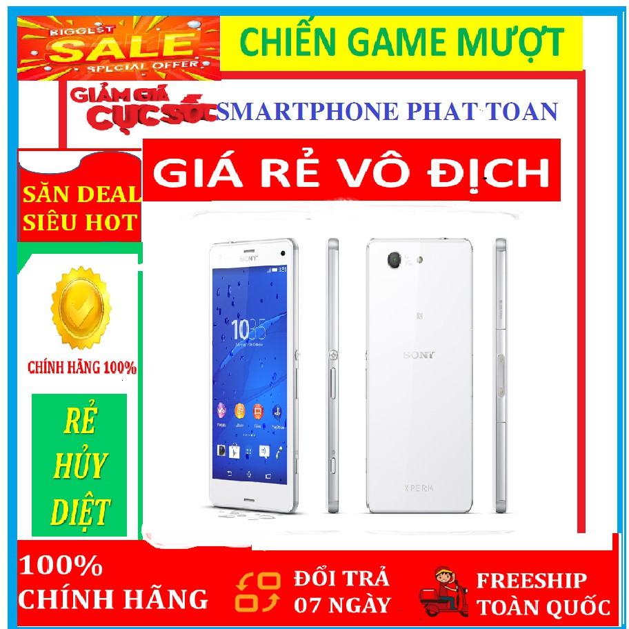 Điện thoại Sony Xperia Z3 Ram 3GB Mới Chính Hãng Chiến Game Mượt