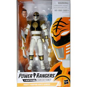 Mô hình nhân vật Hasbro ⚡ Power Rangers Lightning Collection ⚡ 6- inches Mighty Morphin White Ranger