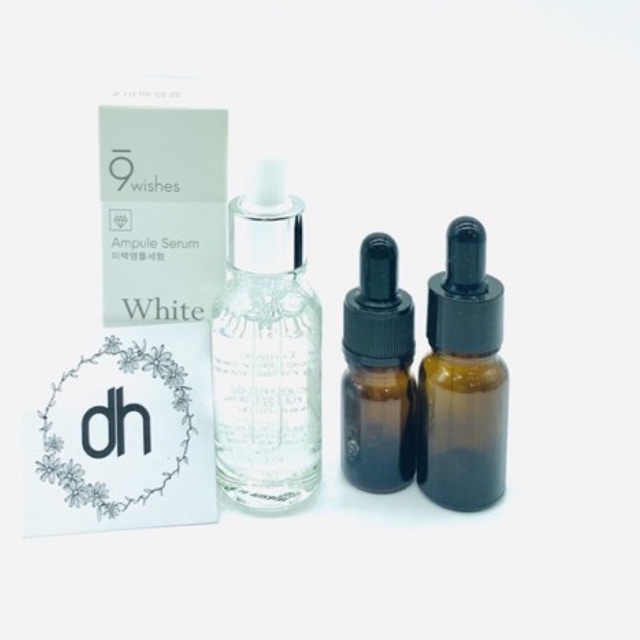 Serum dưỡng ẩm, phục hồi, trắng da 9 Wishes 25ml