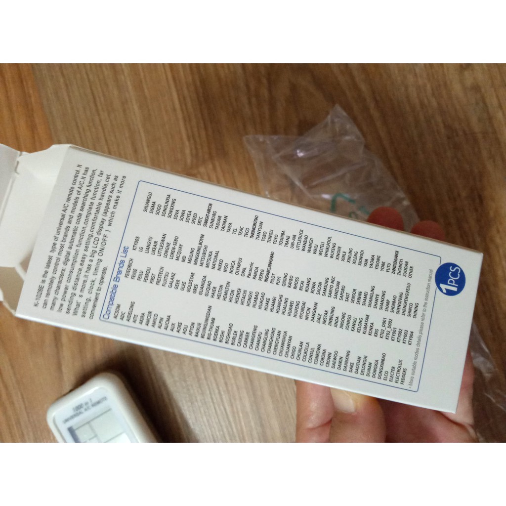 Điều khiển điều hòa đa năng