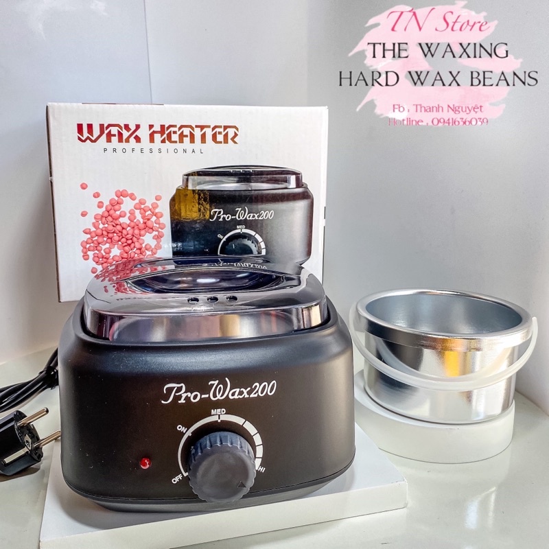 NỒI NẤU SÁP WAX LÔNG PRO MAX 200 PHIÊN BẢN NÂNG CẤP PRO 100