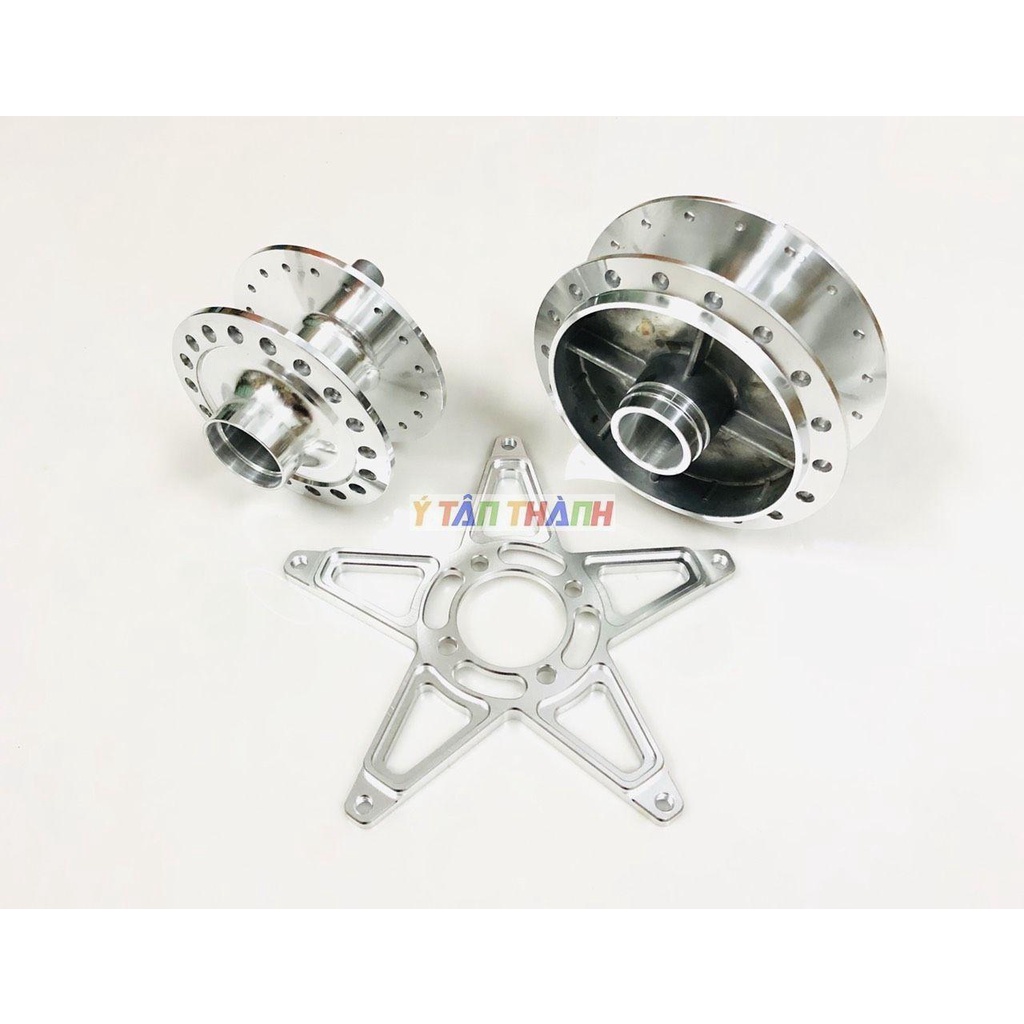 đùm mạ crom raider fi có lòng nhôm MS555