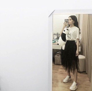 TULLE SPLITED / CHÂN VÁY XOÈ CÔNG CHÚA