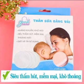 Lót thấm sữa giặt được Goodmama - [Sỉ tận gốc]