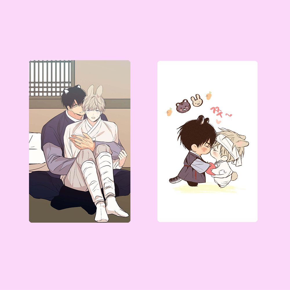 Ảnh card bo góc in hình NO LOVE ZONE Không Chốn Yêu Đương manhwa BL thẻ bo viền 5*8cm anime chibi sưu tầm 1 tấm