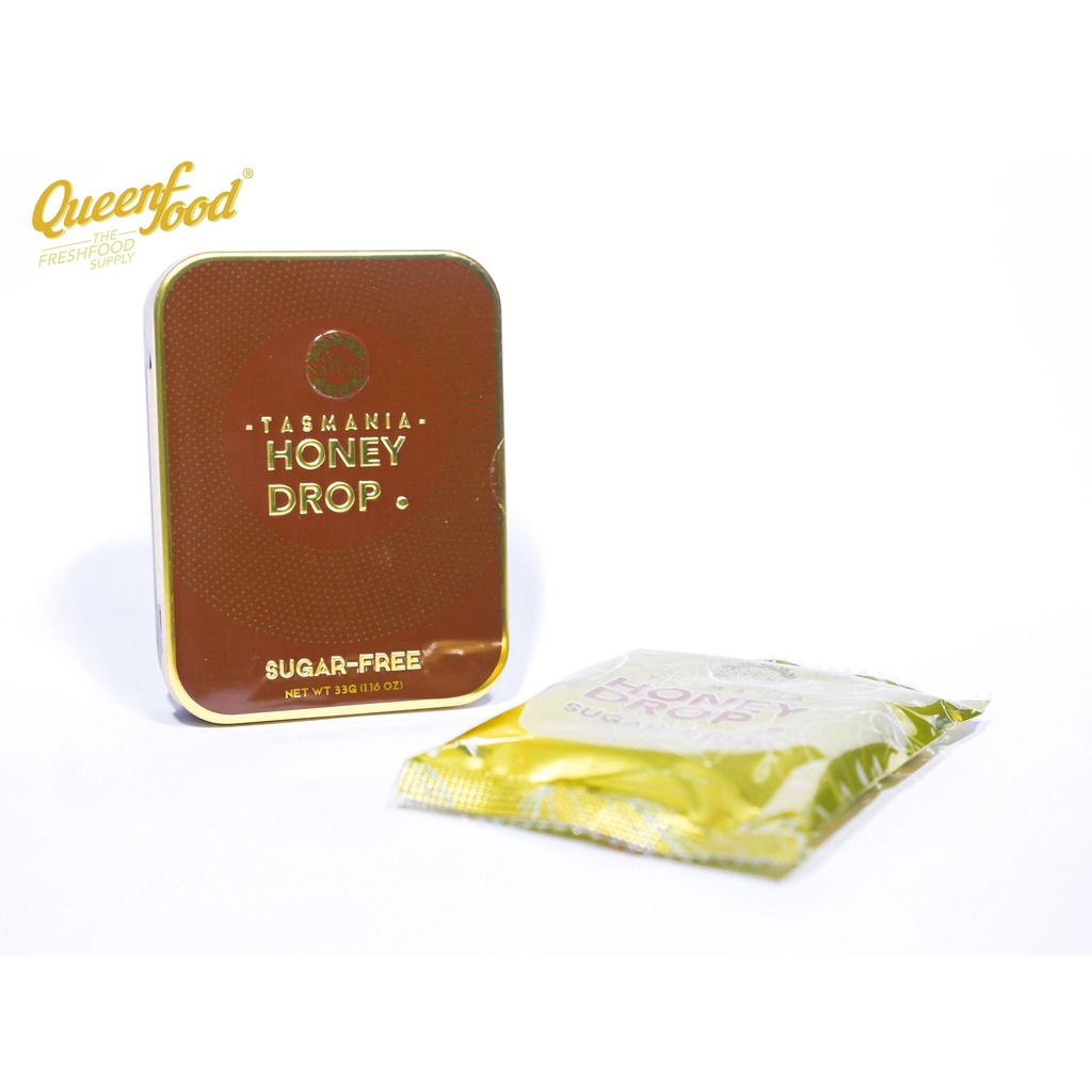 Kẹo sả nhân mật ong không đường Only Nature - Honey Drop Leatherwood Sugar Free (Block 10 hộp)