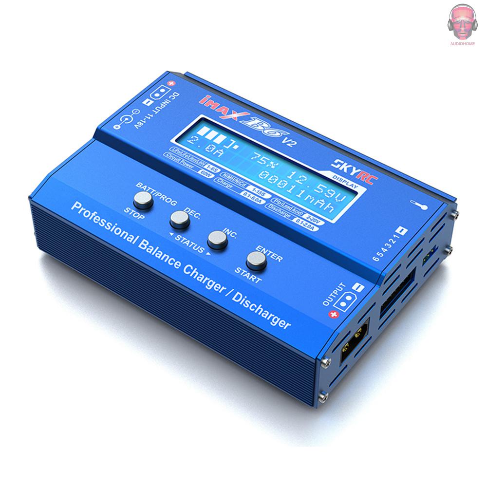 DJI Bộ sạc cân bằng SKYRC iMAX B6 V2 60W 6A DC/DC cho pin NiMH/NiC/LiPo/LiPo/LiH/NiFI