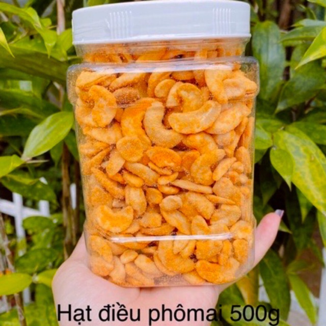 500g HẠT ĐIỀU PHÔ MAI VỊ MẶN BÉO