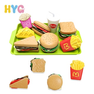Bộ Đồ Chơi HYG Toys Mô Phỏng Thức Ăn Nhanh Dành Cho Trẻ Em