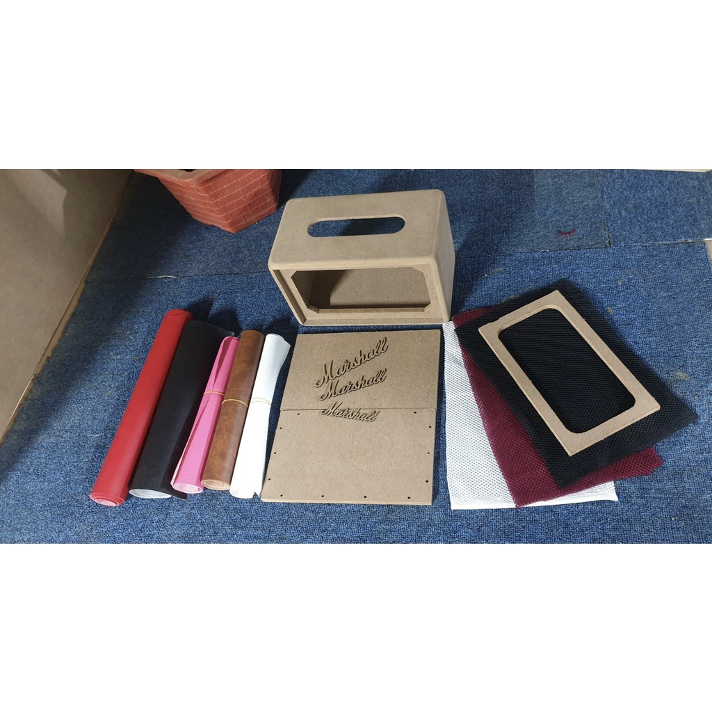 Combo box thô 26x16x15 + da + eang + chữ Marshall