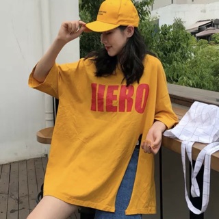 Áo phông xẻ tà hero