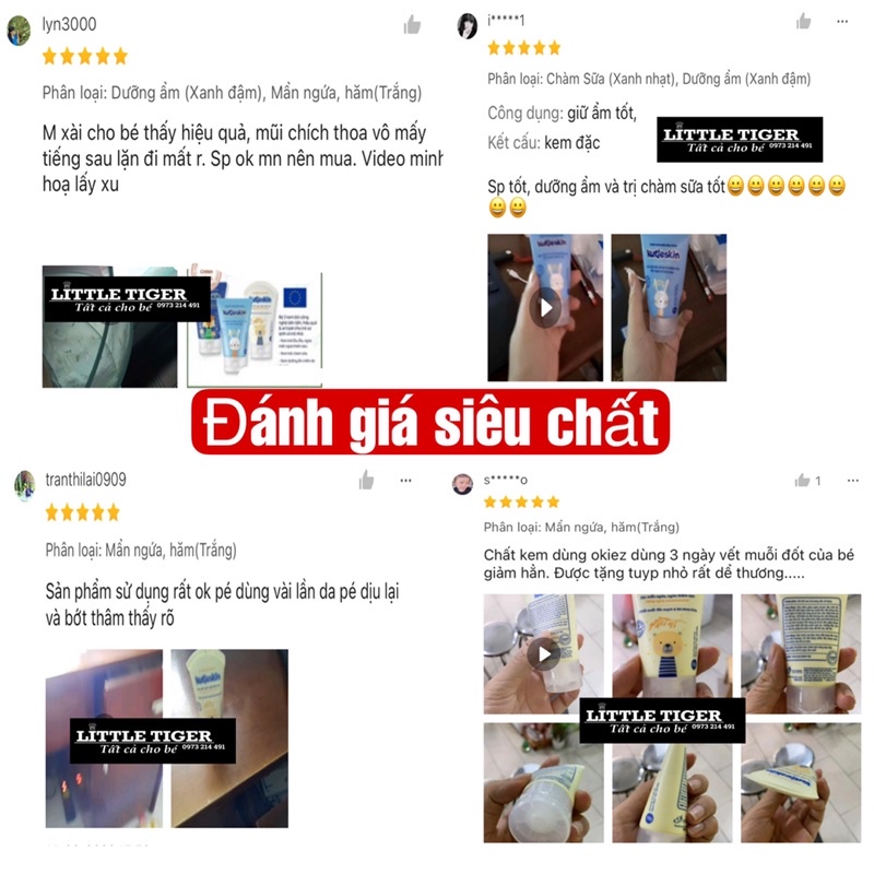 KUTIESKIN - Kem bôi da tự nhiên chăm sóc làn da bé