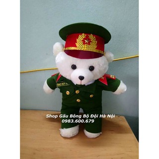 Gấu Bông Công An - Cảnh Sát 40 cm