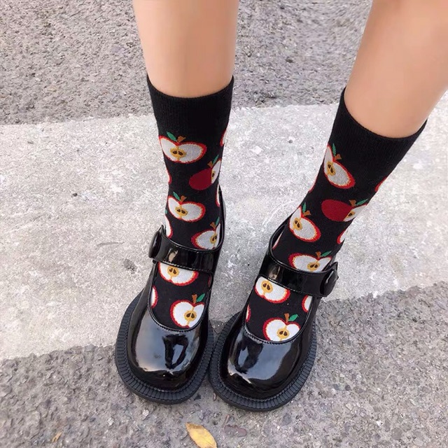 (SẴN Lì 36, Bóng 36 38 39)💥Giày đế cao dáng Lolita da PU quảng châu - 5 ảnh thật cuối | BigBuy360 - bigbuy360.vn