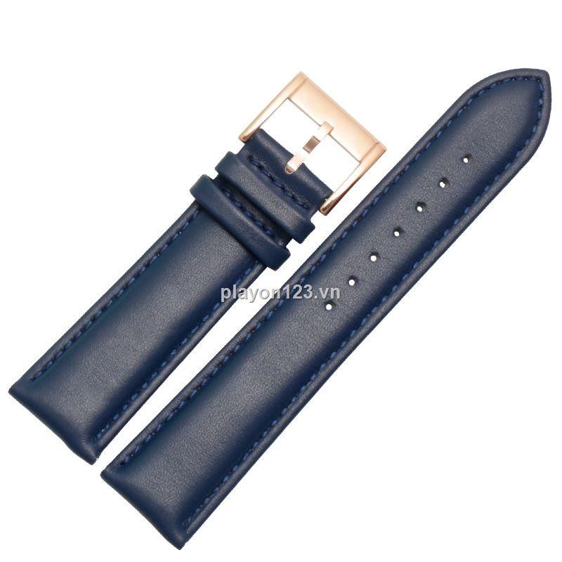 Dây đeo đồng hồ bằng da cao cấp cho Fossil FS4812 ME3052 20/22mm