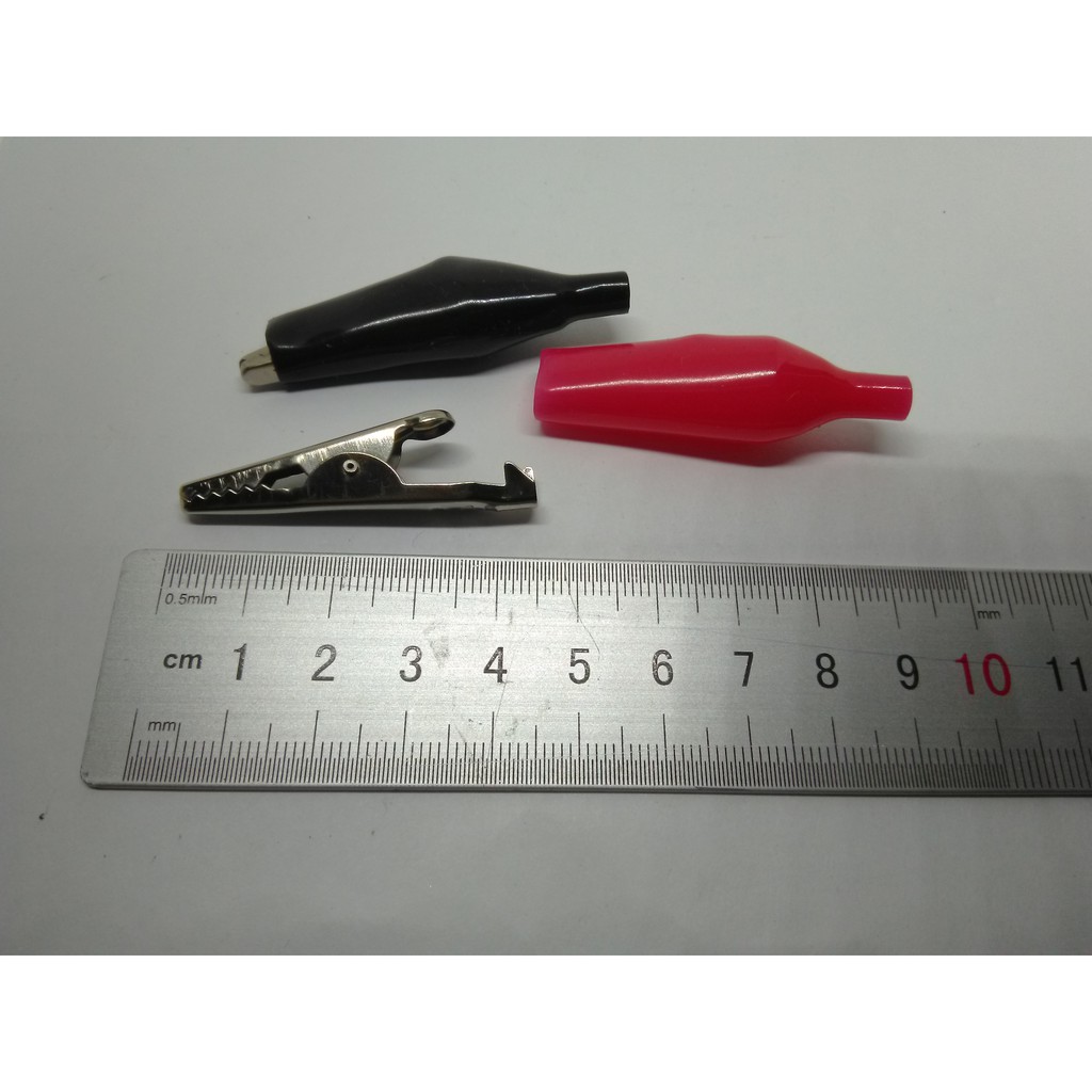 Đầu kẹp acquy, kẹp cá sấu kẹp bình ắc quy 45mm / 35mm 5A