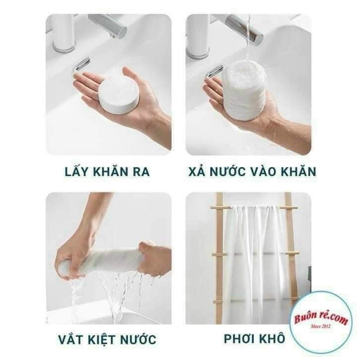 khăn tắm nén