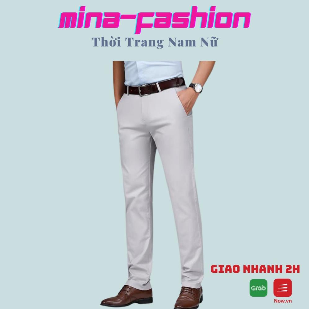 HCM️Quần KAKI Âu Nam Cao Cấp Dành Cho Nam Nữ  Đủ Màu Mina_fashion