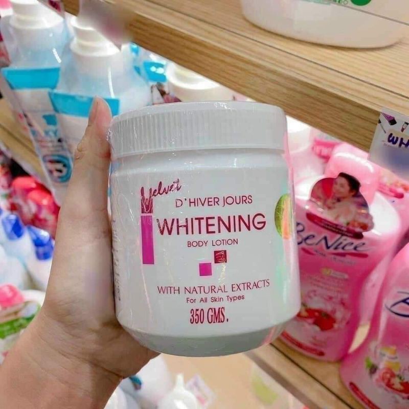 Kem Dưỡng Trắng Da VELVET WHITENING BODY LOTION Thái Lan