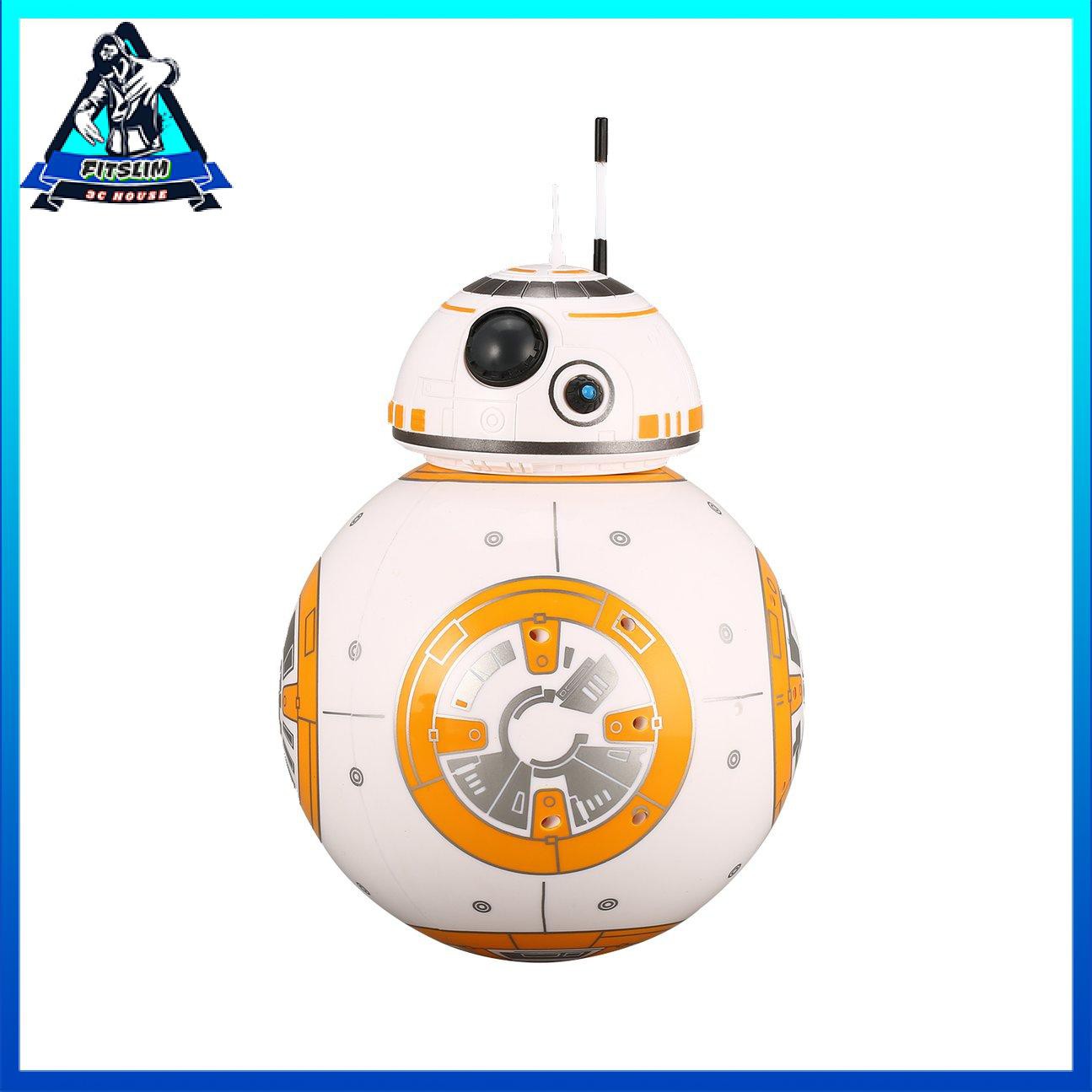 BB-8 2.4GHz RC Robot Ball điều khiển từ xa Cậu bé hành tinh với âm thanh Đồ chơi Chiến tranh giữa các vì sao