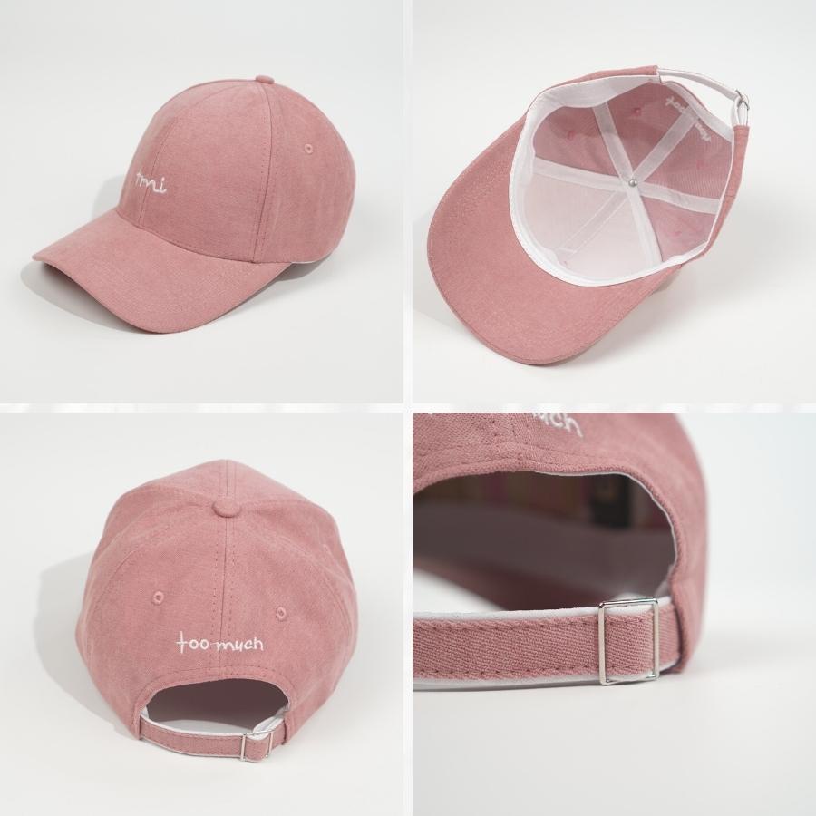 Mũ lưỡi trai Unisex  Nón kết Ulzzang thêu chữ Tmi chất nỉ nhung cao cấp Molly Fashion – NK14