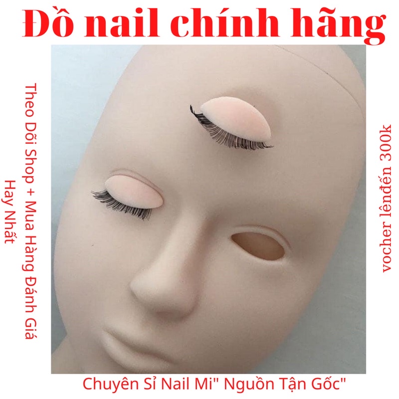 ĐẦU canh tập nối mi, spa,mẫu ,thay đổi kiểu dáng mi ,hốc mắt_nail mi chuyên sỉ