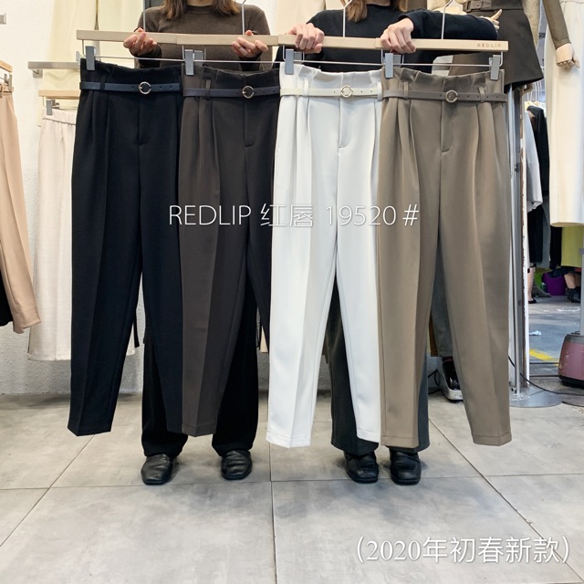 [ Ảnh thật ] Quần baggy nữ QCCC loại 1 chất siêu đẹp, quần baggy cạp cao form chuẩn | BigBuy360 - bigbuy360.vn