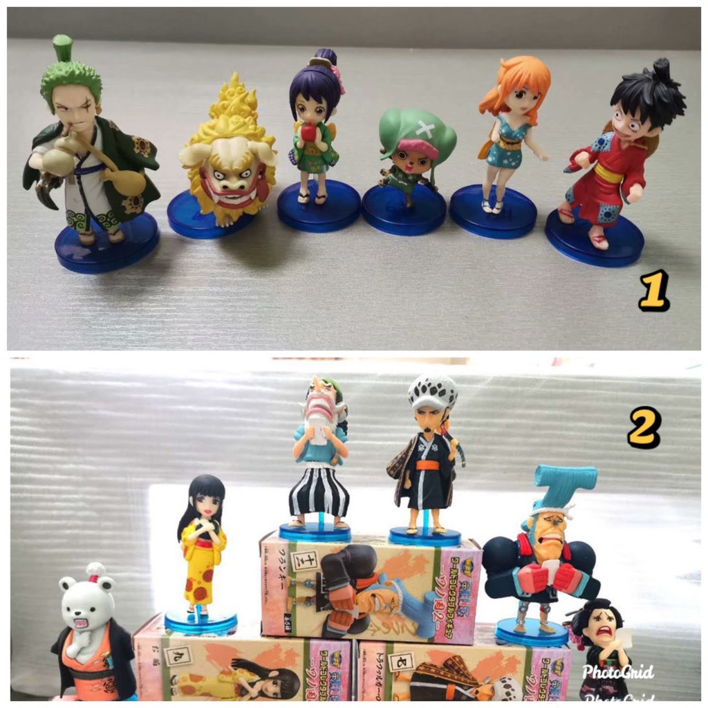 Mô hình One Piece Hình WCF Wano Kuni vol.1 Luffy Zoro Nami Chopper