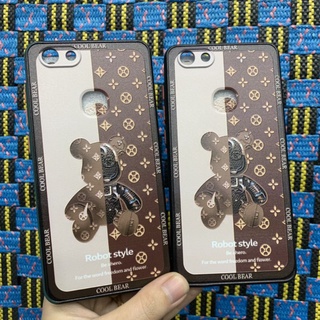 Ốp lưng Vivo V7 viền dẻo gấu Bearbrick siêu dễ thương bảo vệ camera