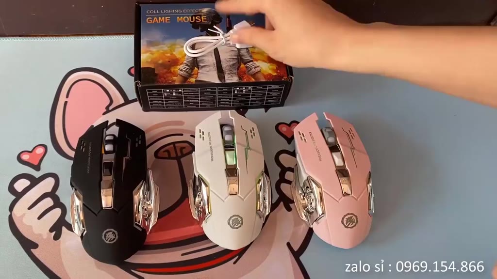 Chuột Gaming Không Dây T28 Dành Cho Game Thủ Chống Ồn Có Đèn LED Chơi Game Cực Đã Bảo Hành 12 Tháng | BigBuy360 - bigbuy360.vn