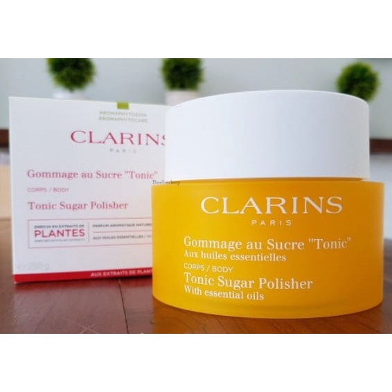 TẨY TẾ BÀO CHẾT CƠ THỂ CLARINS TONIC POLISHER 250G CHÍNH HÃNG - 10552