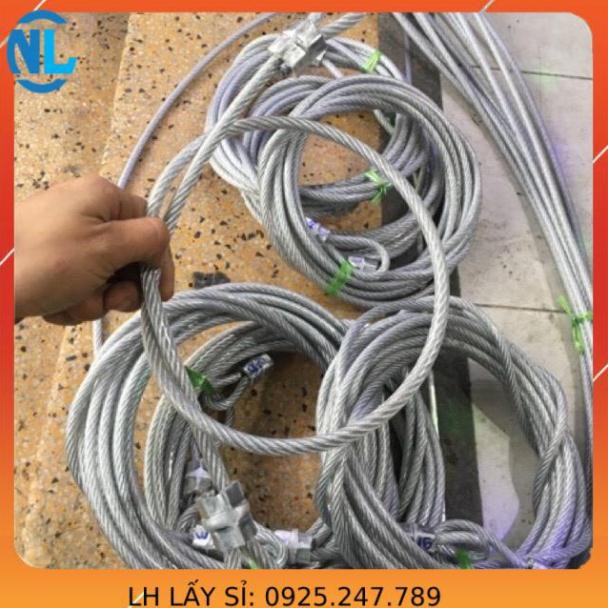 Dây cáp khóa xe chống cắt 10li  độ dài từ 7m - 30m - capthepgiasi - THÁI BÌNH VINA